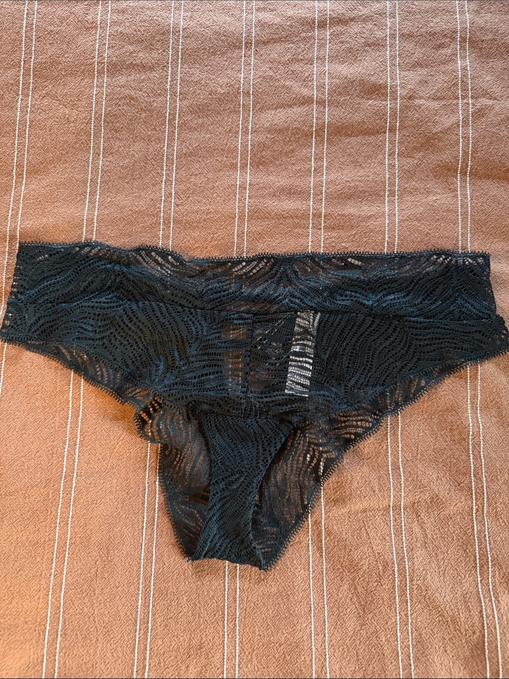 Victoria's Secret Black Lace Bikini Panty